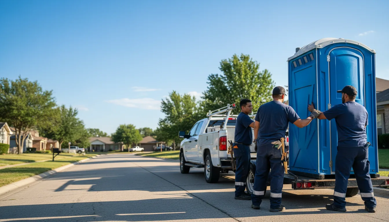 Portable Toilet Rental in De Soto, IL near me